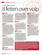 Managed VoIP - je telefooncentrale online  |  8 feiten over VoIP 